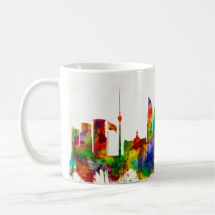 Baku Azerbaijan Skyline Coffee Mug