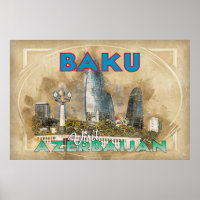 Baku, Visit Azerbaijan, from the series Visit...