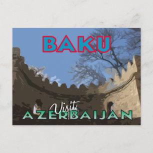 Baku, Visit Azerbaijan Postcard