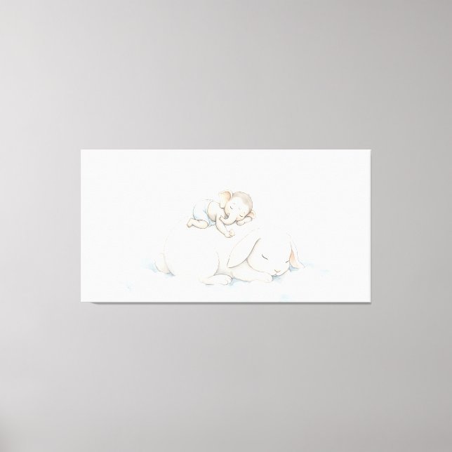 Bal Ganesha Canvas Print (Front)