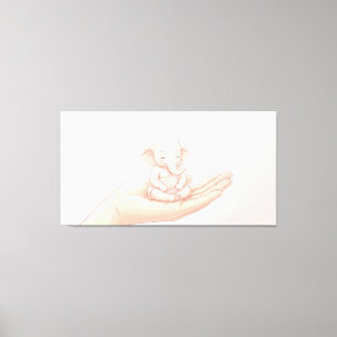 Bal Ganesha Canvas Print