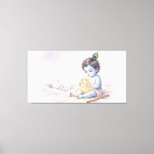 Bal Krishna Canvas Print