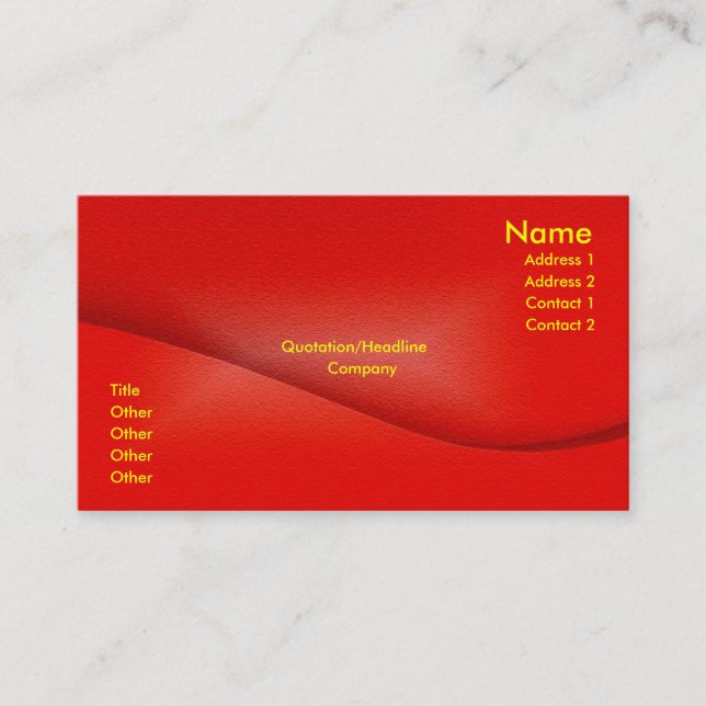Balance #2 Profile Card (Front)