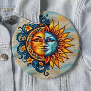 Balance 6 Cm Round Badge
