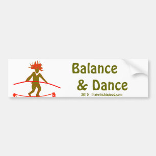 Balance...Balancing Bumper Sticker