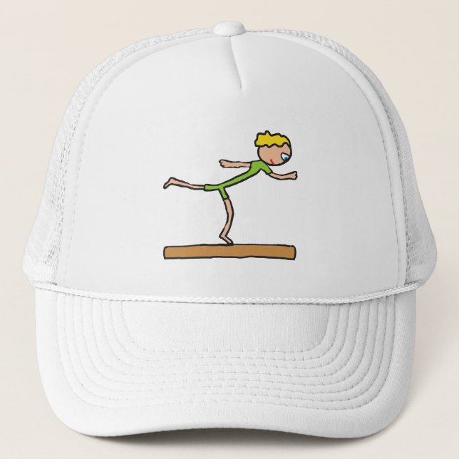 Balance Beam Trucker Hat (Front)
