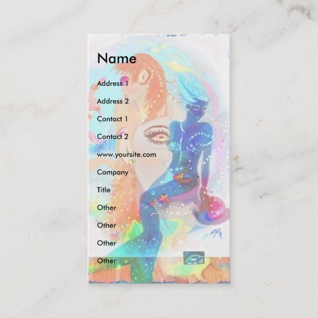 Balance! Business Card (Front)