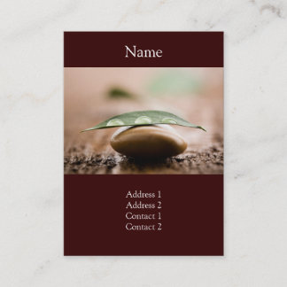 Balance business card