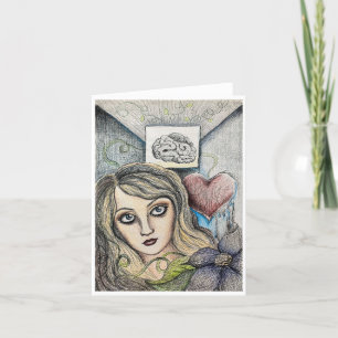 "Balance" greeting card