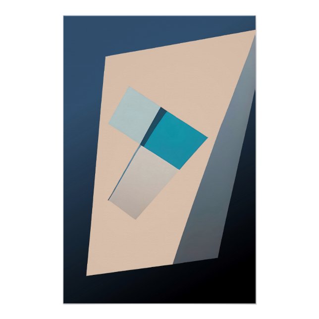 Balance in Blue Poster (Front)