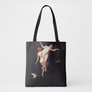 Balance of the Zodiac – Dark Astrology Tote Bag