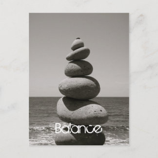 Balance Postcard