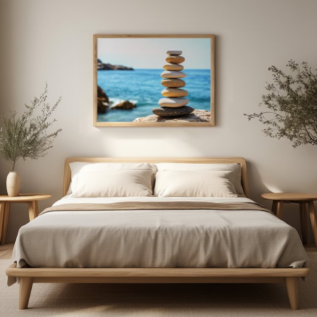 Balance Stones Zen Minimalist Wall Art (Creator Uploaded)