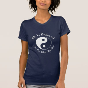 Balance Yin Yang Symbol T-Shirt