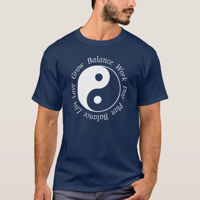 Balance Yin Yang T-Shirt (Front)