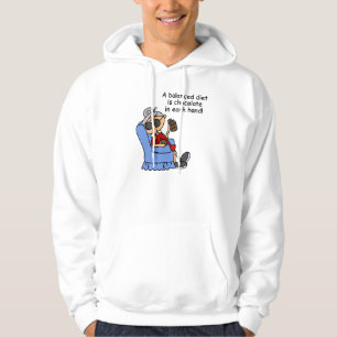 Balanced Chocolate Diet Hoodie
