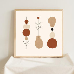 Balanced Earth Elements Poster