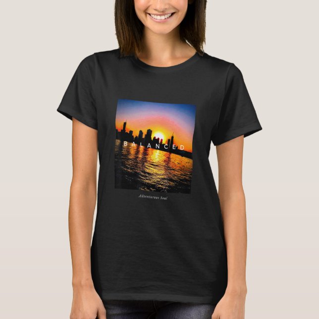 Balanced motivational T-Shirt (Front)