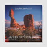 Balanced Rock, Arches National Park, Moab, Utah Magnet<br><div class="desc">Beautiful Arches National Park,  Moab,  Utah landscape.</div>