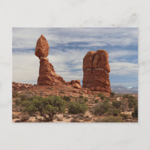 Balanced Rock at Arches National Park, Moab, Utah Postcard