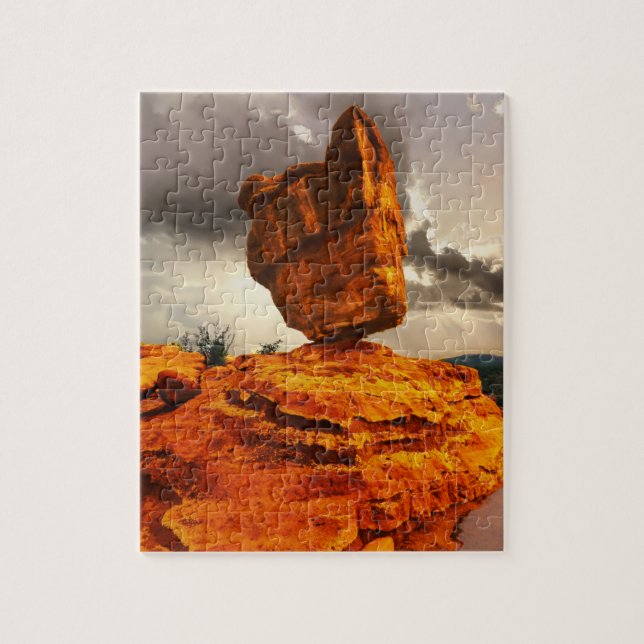Balanced Rock, Garden of the Gods, jigsaw puzzle (Vertical)