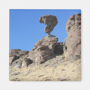 Balanced Rock Idaho Refrigerator Magnet