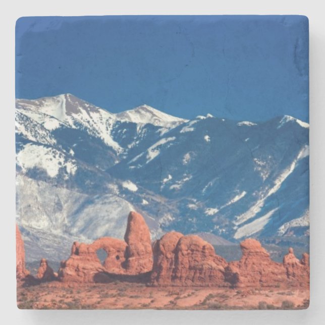 Balanced Rock Trail Stone Coaster (Front)