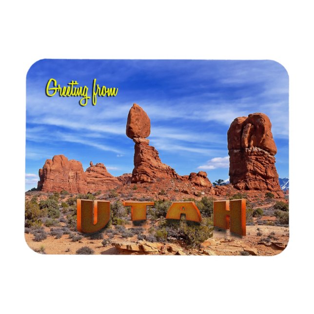 Balanced Rock, Utah Magnet (Horizontal)