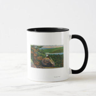 Balanced Rock View of Fulton Chain of Lakes Mug