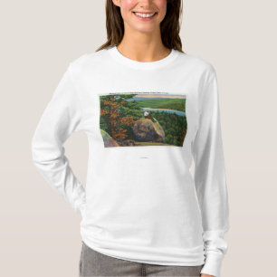 Balanced Rock View of Fulton Chain of Lakes T-Shirt