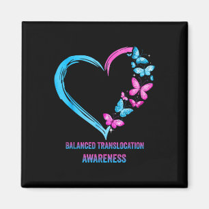 Balanced Translocation Heart Awareness Gifts Magnet