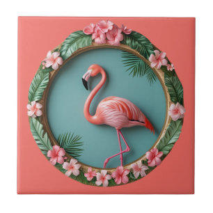 Balancing Flamingo Tile