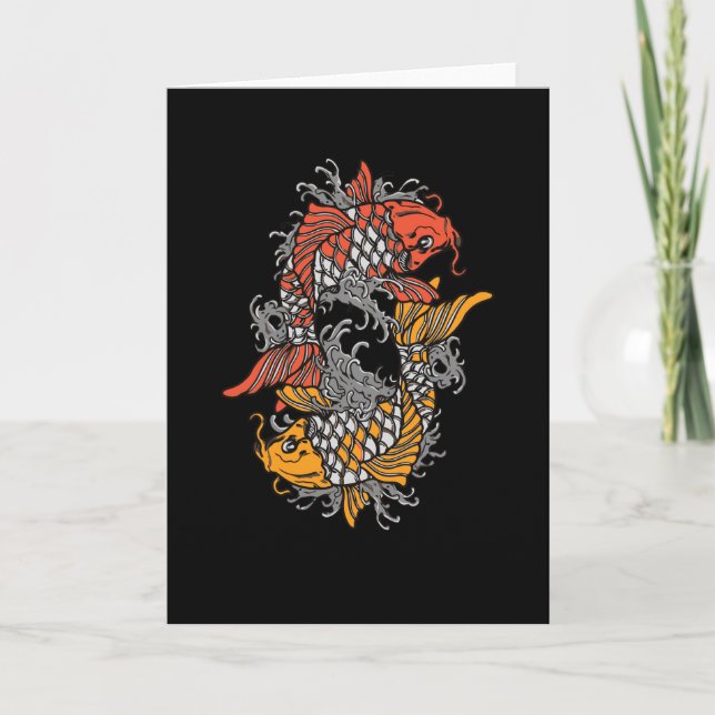 Balancing Koi Card (Front)