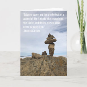 Balancing Rocks Quote Card