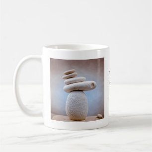 Balancing Stones Square + your ideas Coffee Mug