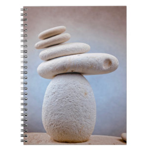 Balancing Stones Square + your ideas Notebook
