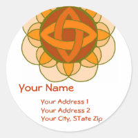 "Balancing the Sacral Chakra" Address Label