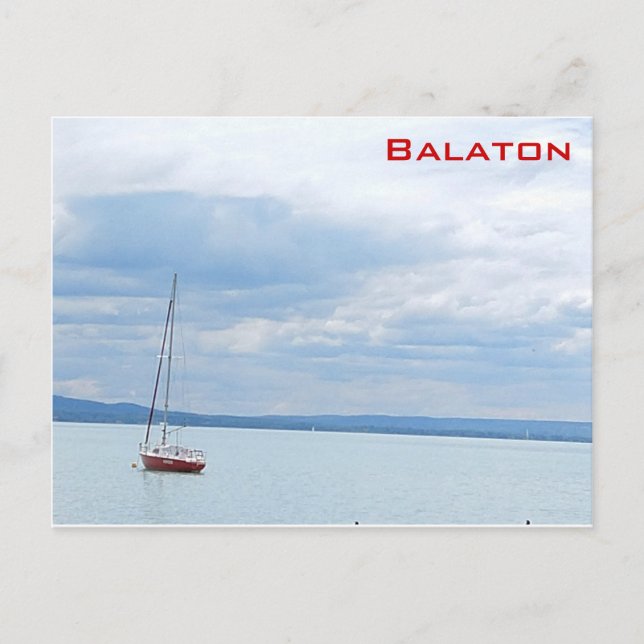 Balaton Postcard (Front)