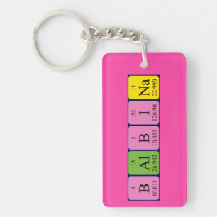 Balbina periodic table name keyring