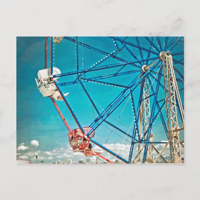 Balboa Ferris Wheel Postcard (Front)