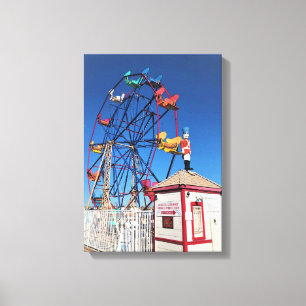 Balboa Fun Zone, Newport Beach, California Canvas Print