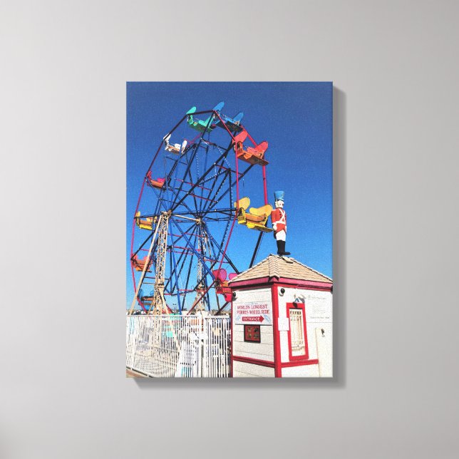 Balboa Fun Zone, Newport Beach, California Canvas Print (Front)