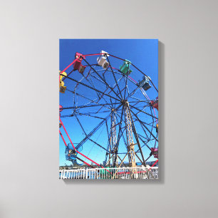 Balboa Fun Zone, Newport Beach, California Canvas Print