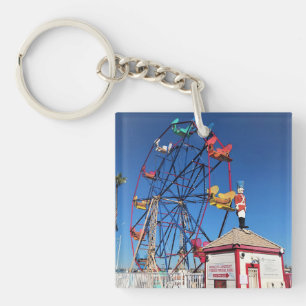 Balboa Fun Zone, Newport Beach, California Key Ring