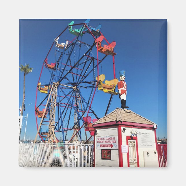 Balboa Fun Zone, Newport Beach, California Magnet (Front)