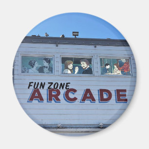 Balboa Fun Zone, Newport Beach, California Magnet