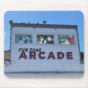 Balboa Fun Zone, Newport Beach, California Mouse Mat