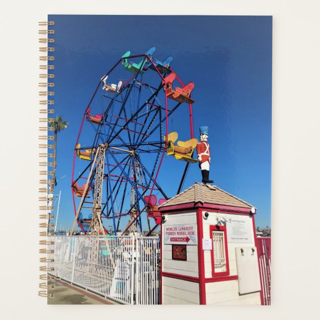 Balboa Fun Zone, Newport Beach, California Planner (Front)
