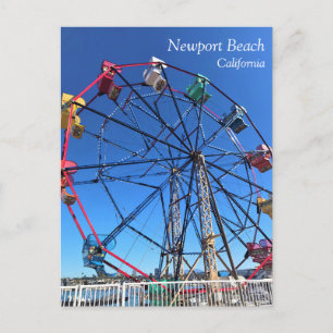 Balboa Fun Zone, Newport Beach, California Postcard