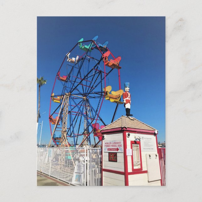 Balboa Fun Zone, Newport Beach, California Postcard (Front)